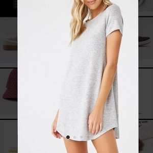Marled mini dress